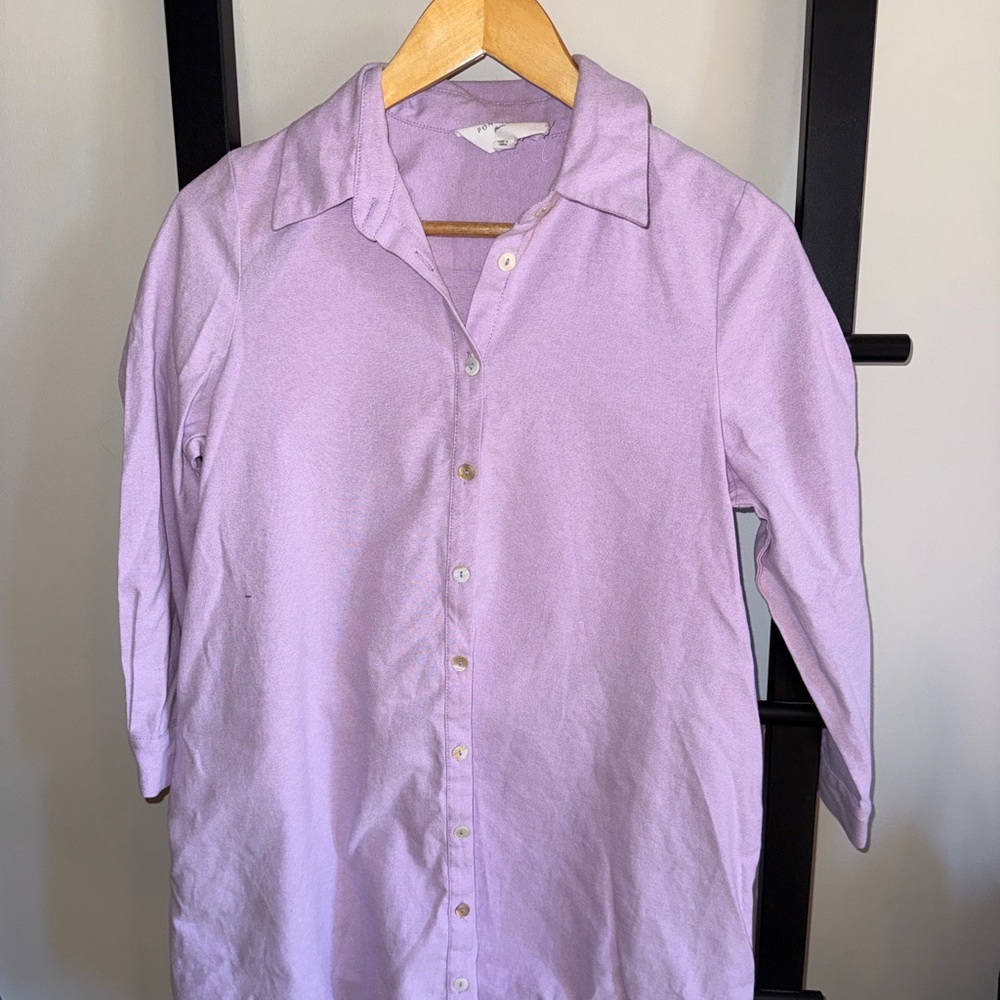 Tuckernuck / Pomander Place Lavender Shirt Dress